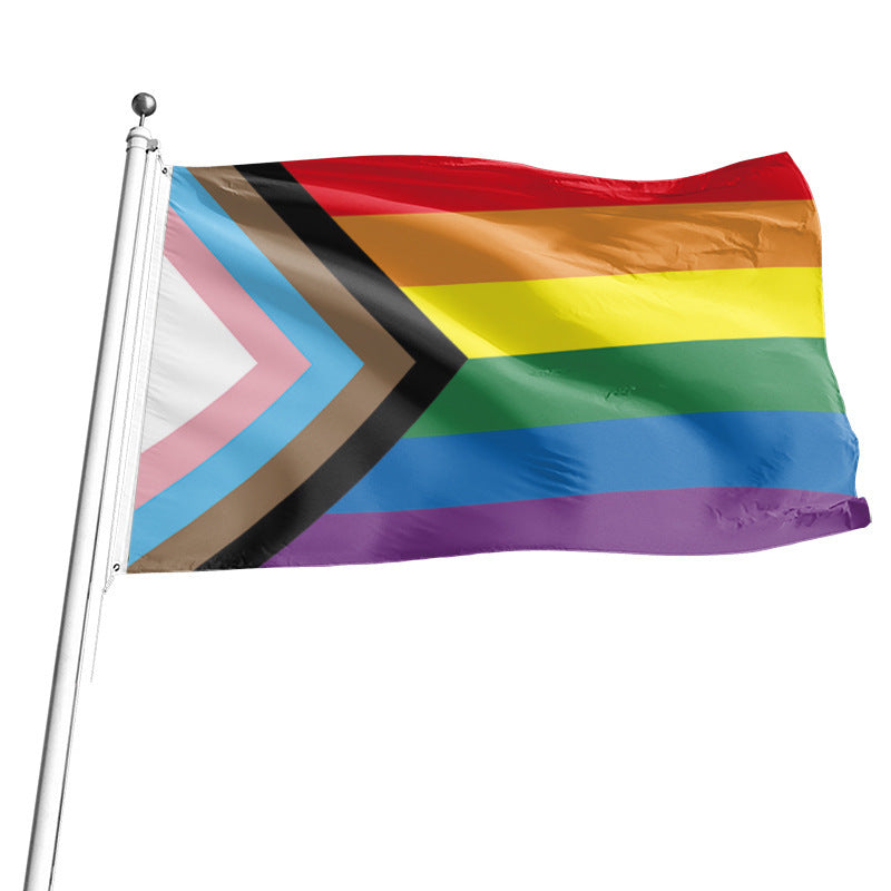 Comprehensive Colorful Square Rainbow Flag