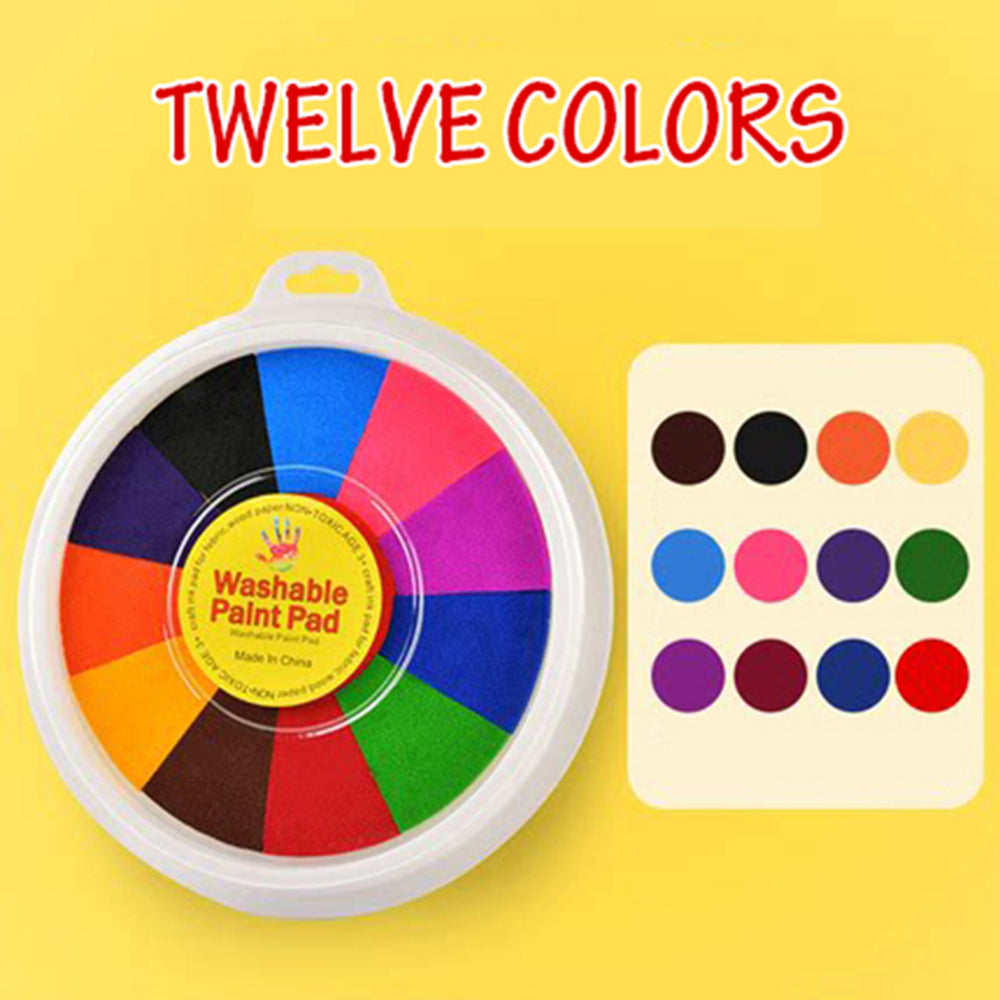 Błoto do odcisków palców dla przedszkolaków Nietoksyczny, zmywalny pigment