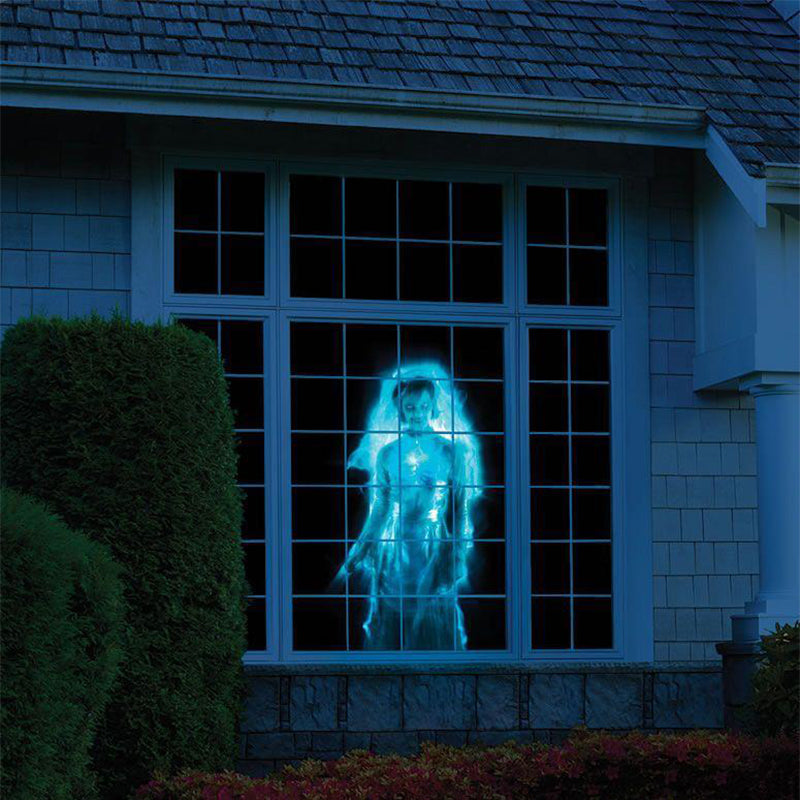 Halloween Window Laser LED Lights Display Home DJ Show Lights Christmas Spotlight Projector Movie Party Lights