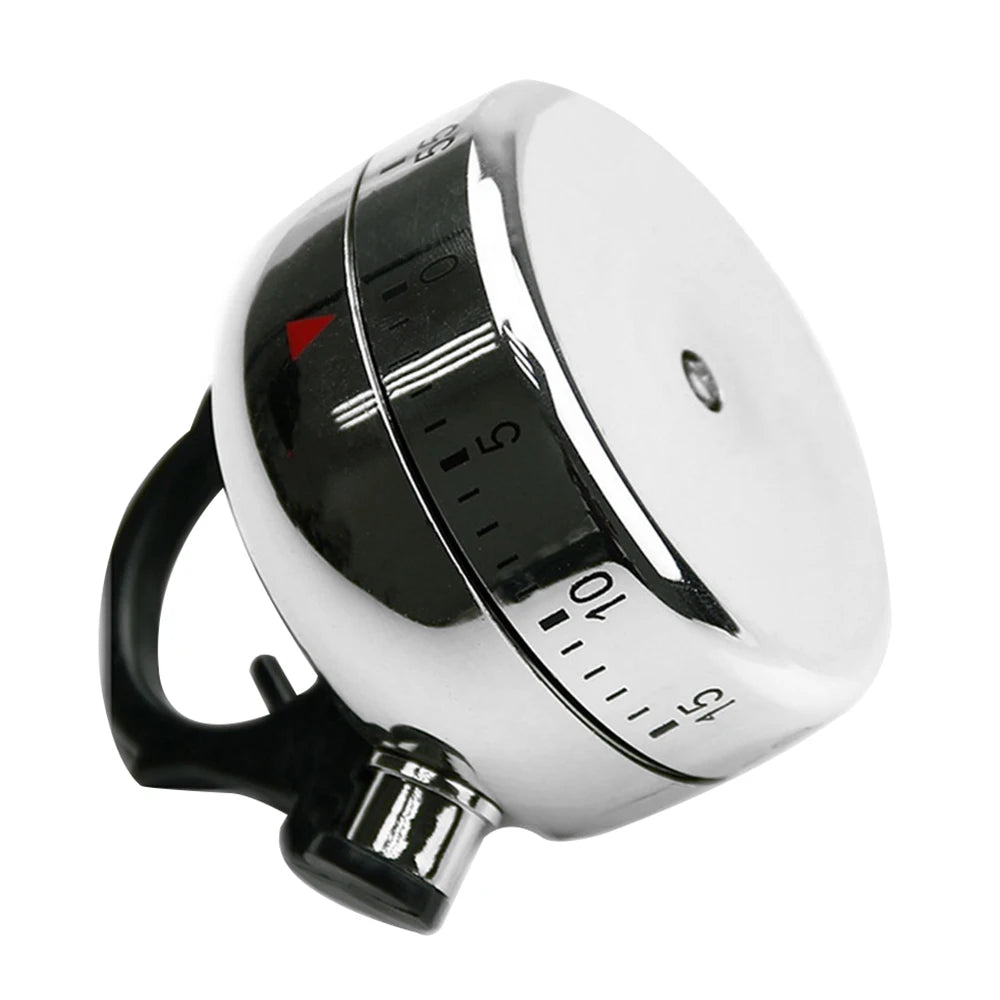 60 Minute Kitchen Timer Alarm Clock Mechanical Teapot Timer Tool Cooking Baking Auxiliary Kitchen Tools Timer Kitchen Supply