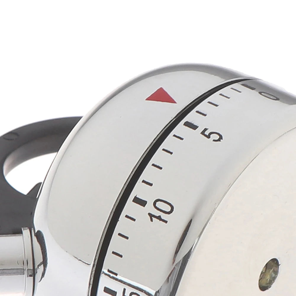 60 Minute Kitchen Timer Alarm Clock Mechanical Teapot Timer Tool Cooking Baking Auxiliary Kitchen Tools Timer Kitchen Supply