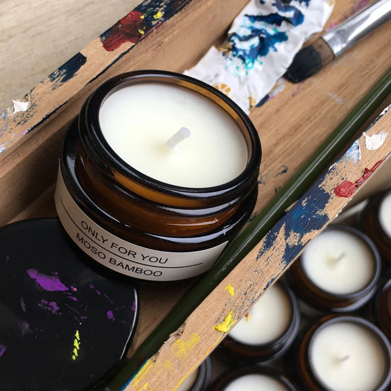 1PC 20g Tester Scented Candle Natural Soy Wax Aromatherapy Candles Scent Samples Freesia, Sandalwood, Lavender, Rose, Ocean, etc