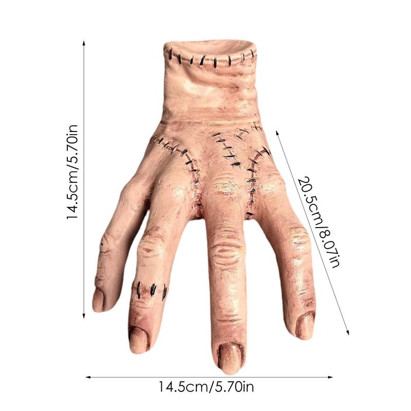 Wednesday Addams "Thing" Latex Hand Figurine Halloween Prop