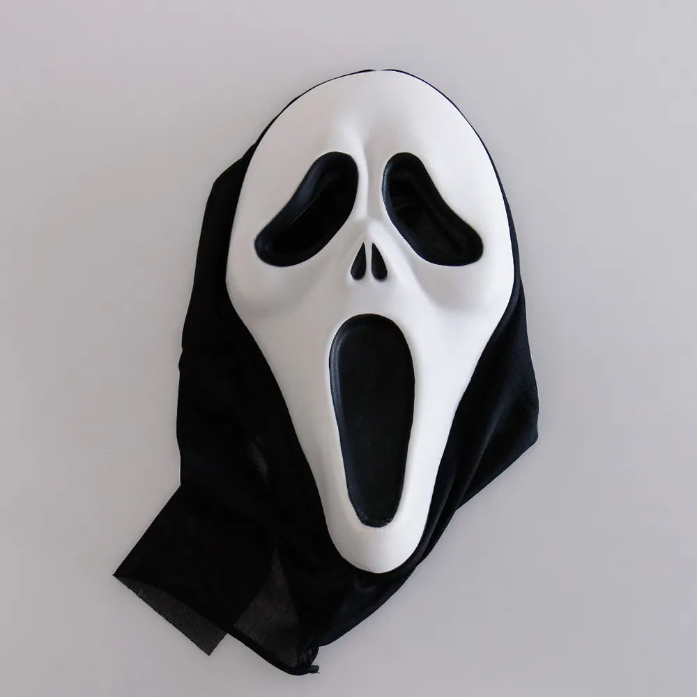 Horror Krzyk Twarz Duch Dom Maska Cosplay Straszny Zabójca Zły Demon EVA Maski Halloween Carvinal Dress Up Party Kostium Rekwizyty
