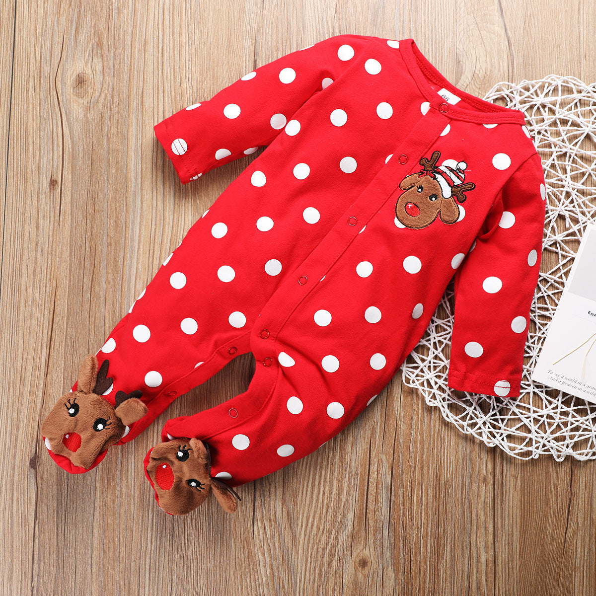 Cotton Polka Dot Jumpsuit