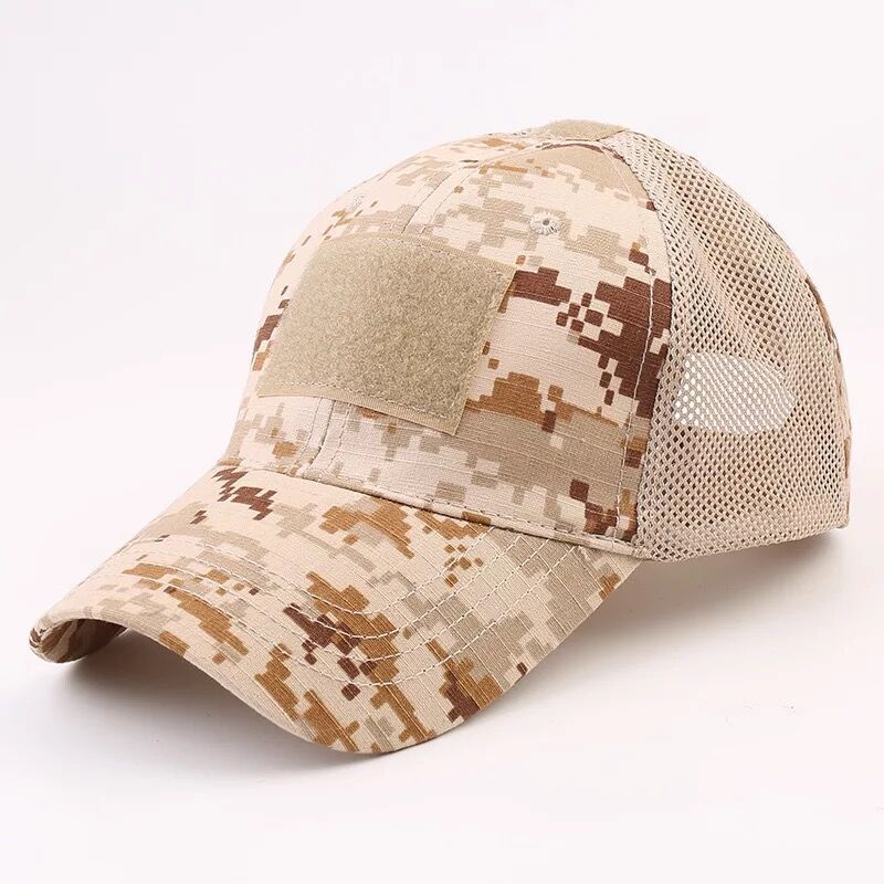 Gorra de protección solar transpirable de malla de verano de moda