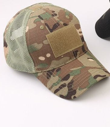 Gorra de protección solar transpirable de malla de verano de moda