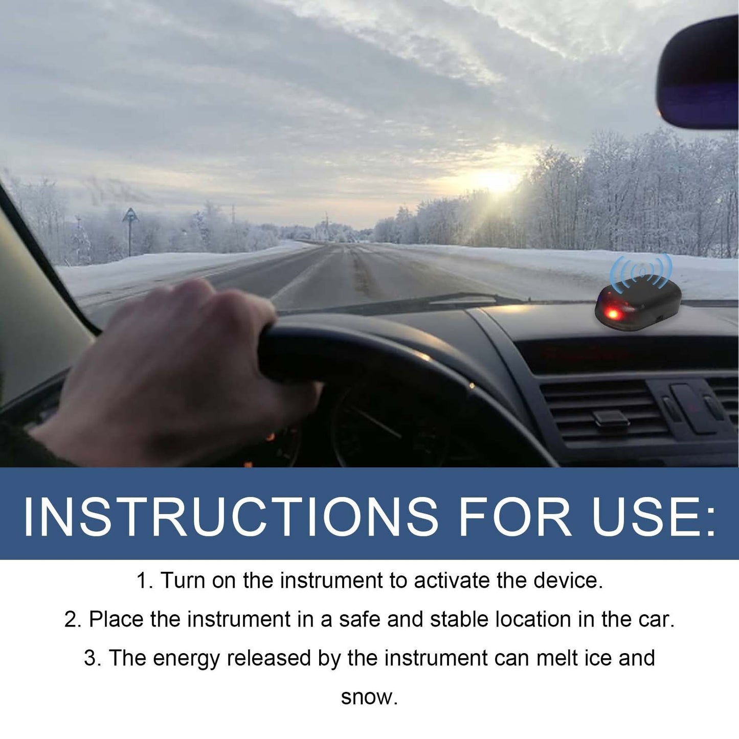 Car Deicing Snow Removal Tool for Melting Snow