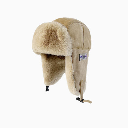 Men's And Women's Winter Plush Thickened Earflaps Hat