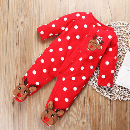 Cotton Polka Dot Jumpsuit