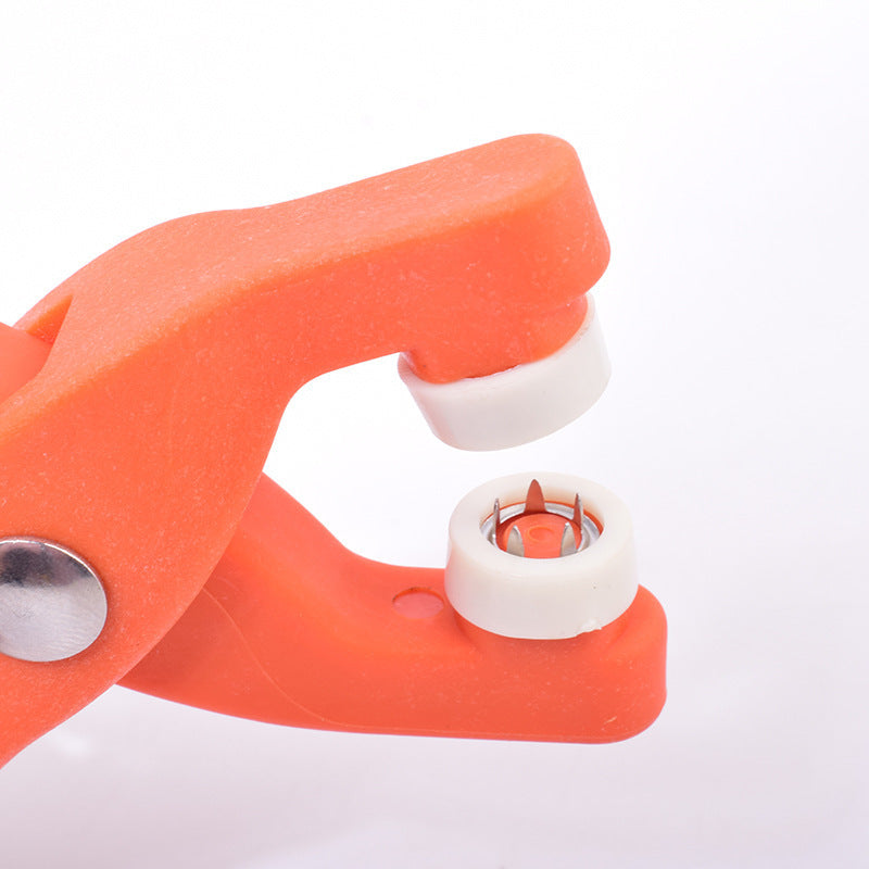 Nylon Five-jaw Fastener Installation Tool Pliers Set Sew Free Snapper Fastener