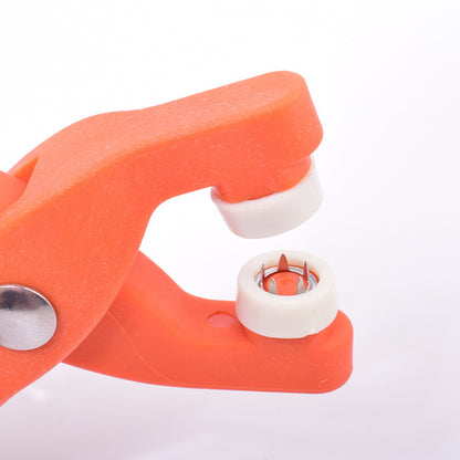 Nylon Five-jaw Fastener Installation Tool Pliers Set Sew Free Snapper Fastener