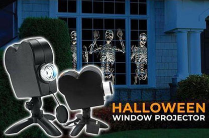 Okno LED Lights Display Laser Halloween Home DJ Show Lights Świąteczny projektor punktowy Oświetlenie imprezowe filmowe