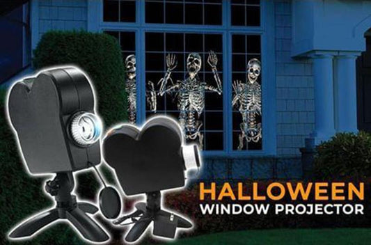 Halloween Window Laser LED Lights Display Home DJ Show Lights Christmas Spotlight Projector Movie Party Lights