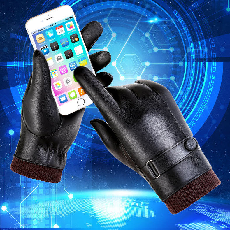 Men's Waterproof Touch Screen Gloves