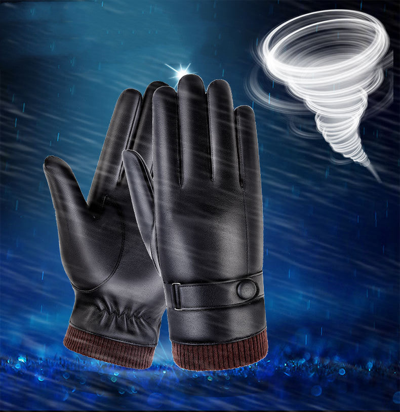 Men's Waterproof Touch Screen Gloves