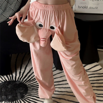 Elephant Trousers Dumbo Nose Ringing Pants Kweichow Moutai Elephant Pants