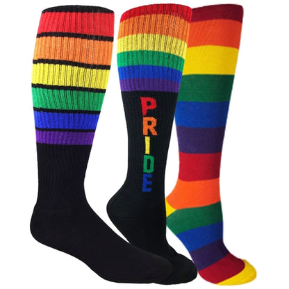 Rainbow Knee High Socks