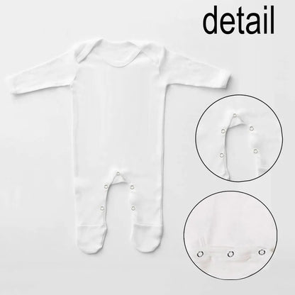 My 1st Christmas Santa Printed Baby Sleepsuit Bodysuit Newborn Babygrow Xmas Outfit Jumpsuit Winter Infant Long Sleeve Romper