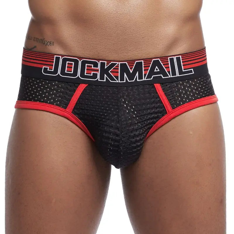 Ropa interior sexi para hombre, calzoncillos, calzoncillos de malla de nailon para hombre, ropa interior de Bikini, calzoncillos Boxer para hombre, traje de baño de malla de nailon para nadar