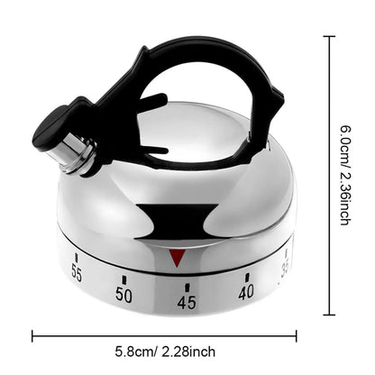 60-minutowy minutnik kuchenny budzik mechaniczny czajniczek minutnik narzędzie gotowanie pieczenie pomocnicze narzędzia kuchenne minutnik zaopatrzenie kuchni