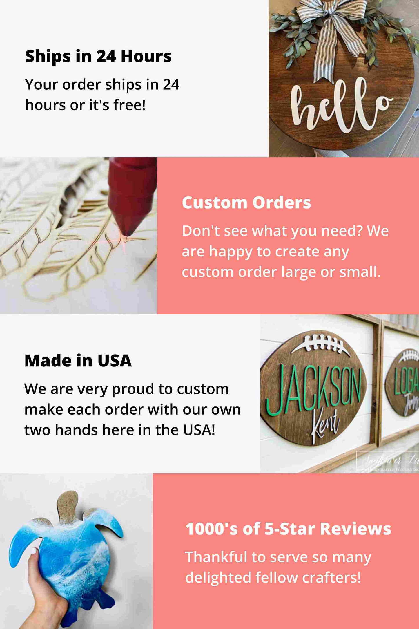 Unfinished Wood Ice Skate Shape - Winter - Craft - up to 46" DIY